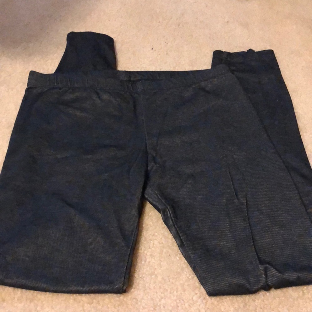 Miley Cyrus Max Jean Zipper Legging Medium